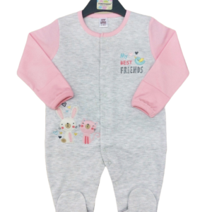 Baby onesie or footed pajama long sleeves