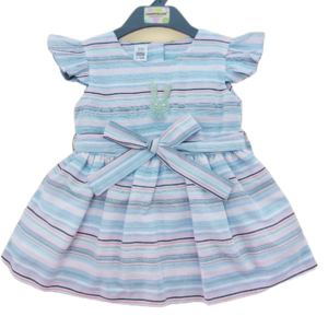Baby girls casual frock multicolour