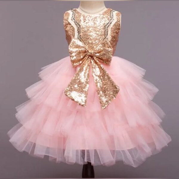 Pink Sleeveless Embellished Party Dresses