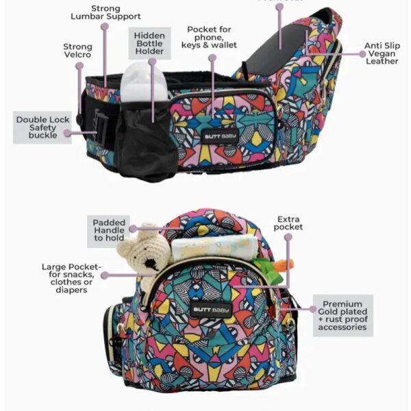 But Baby carrier - Multi color