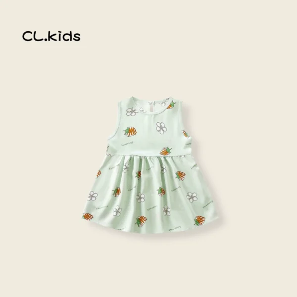 Baby girl/flowers disign light blue colur frocks