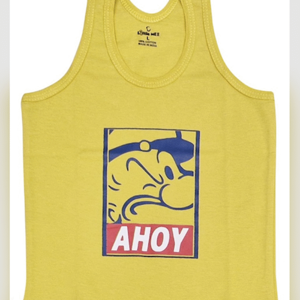 Baby boy / vest only yellow colour