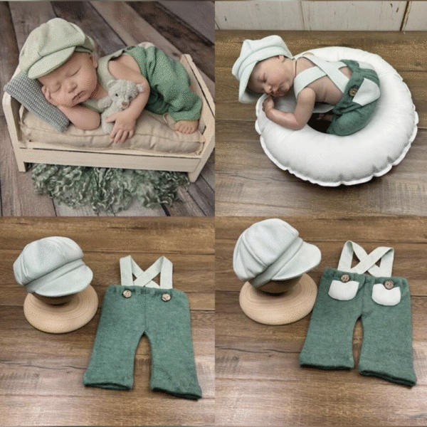 Newborn Photography Clothing Baby Photo Props Baby Costume Infant Outfits For Photoshoot Baby Shower Family Decorations
