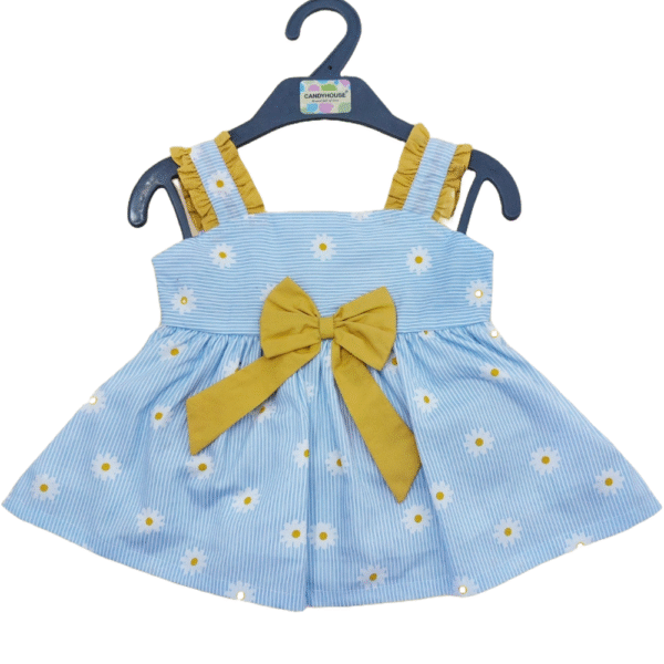 Baby girls sleevless summer comfrot casual frock