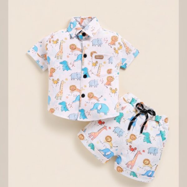 Jungle Explorer Outfit (Cream) 2 pcs