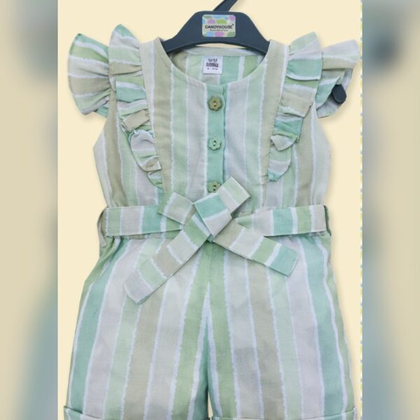 Day dream Romper girls stripes (blue)