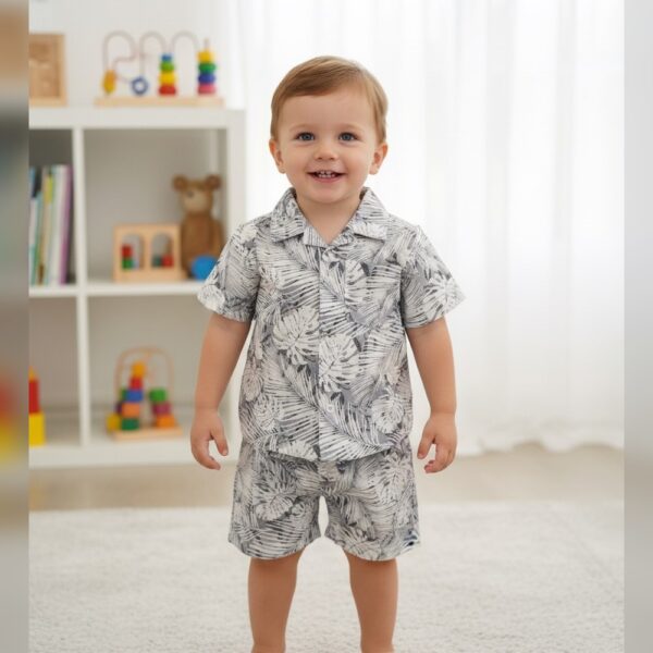 Tropical breeze shirt with short /2pcs