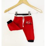 Red cycle printed bottom