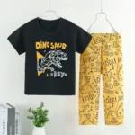 Baby boy/ dinosaur printed t-shirt with pant / 2pcs