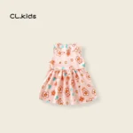 Baby girl/flowers disign orenge colur frocks