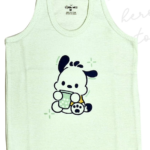 Baby boy / doll printed vest green
