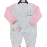 Baby onesie or footed pajama long sleeves