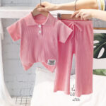 Baby girls coordinating t-shirt with pant(2pcs)