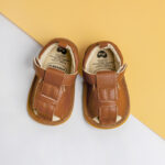 The caramel strap sandals