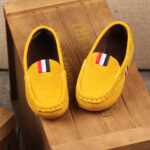 Baby kids loafers (tan)