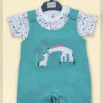 Growing with little giraffe hugs outfit / 2pcs