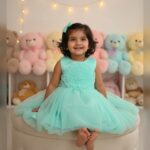 pistachio parfait princess party frock (green)