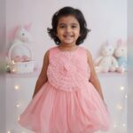 pistachio parfait princess party frock (orange)