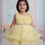 Lemon sunshine princess party frock (yellow)