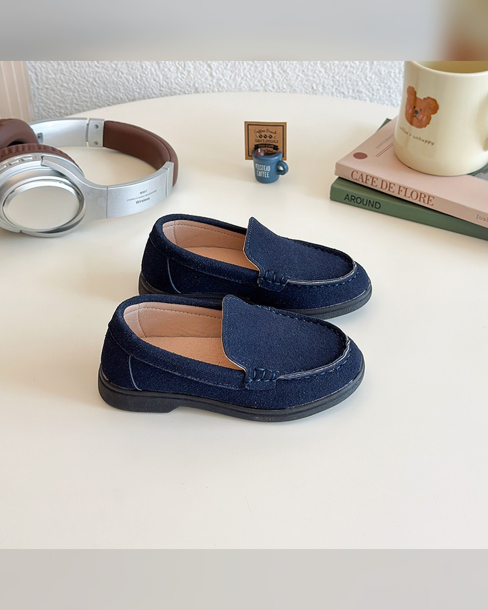 1766237555_o1cn01jhmfp91kgno3vdkbb-2137521137-0-cib.jpg Navy Blue Suede Baby Loafers with Soft Sole - Image 1
