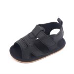 Black Woven Baby Sandals