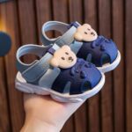 Blue Teddy Baby Comfort Sandals