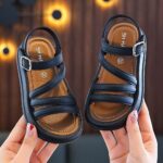 Black Baby Comfort Sandals