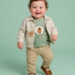 The little bear casual blazer set
