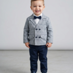 The gentleman and little baby boss outfit