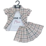 Vintage plaid sweetheart full kit