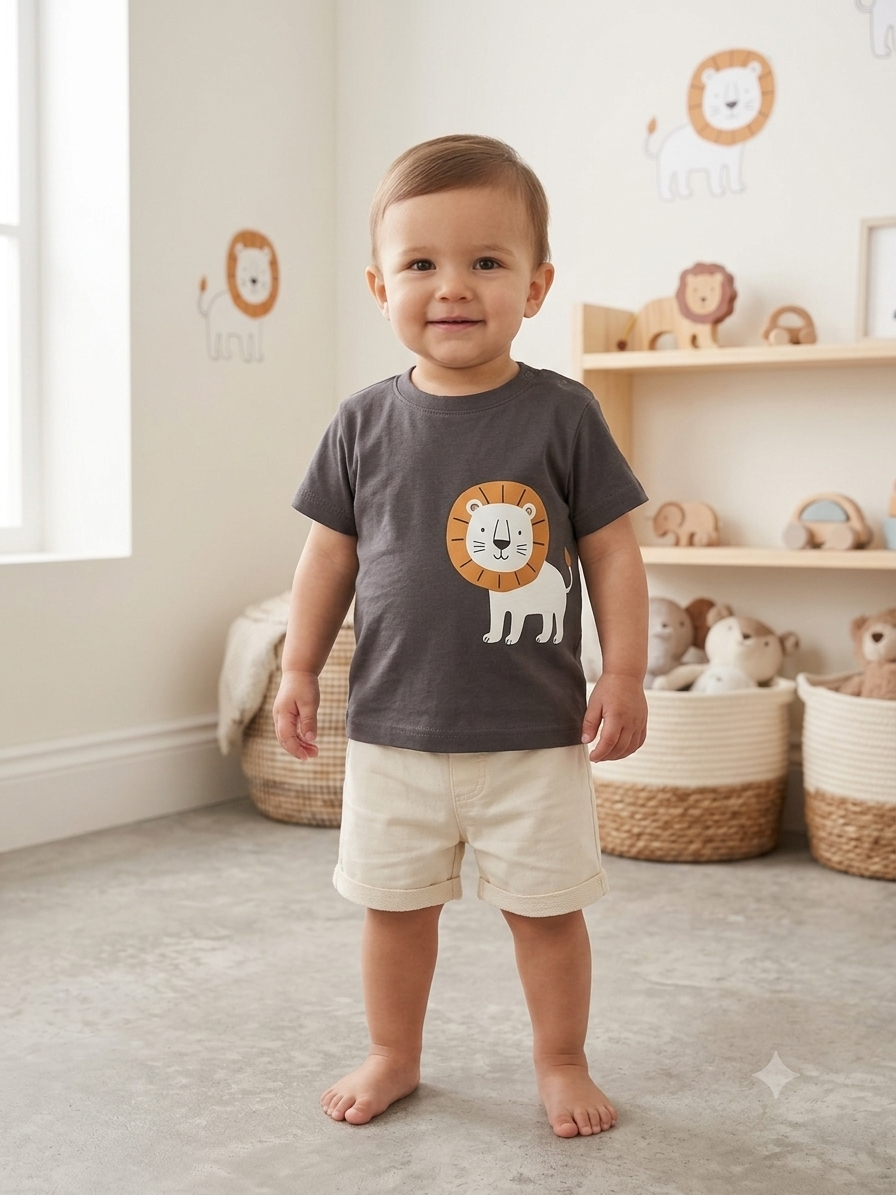 1784270248_img-2511.png Charcoal lion short set / 2 PC - Image 1