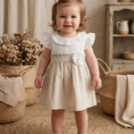 Vintage inspired flower frock
