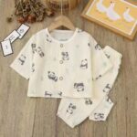 Panda print sleep wear