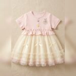 Girls Pink Tutu Party Dress