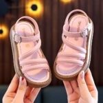 Unisex Pink Casual Sandals