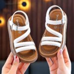 Unisex White Casual Sandals