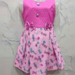 Girls Pink Polka Dots Candy Party Dress