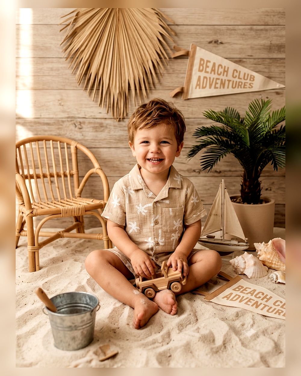 the-little-ocean-breeze-outfit-brown-10149.jpg Boys Beige Starfish Shirt & Shorts Set - Image 1