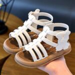 Unisex White Bunny Sandals